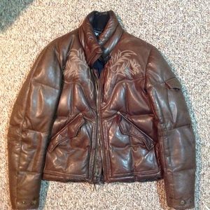 Ralph Lauren RLX Leather Bomber (s)